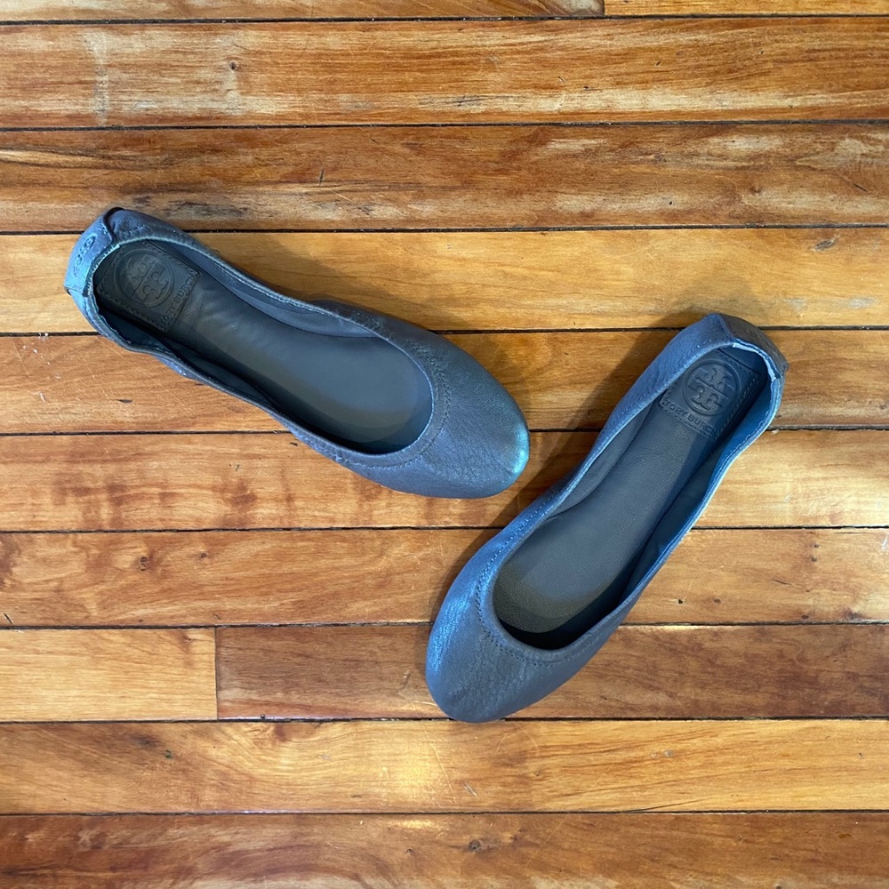 Tory Burch Ballet Flats Gray